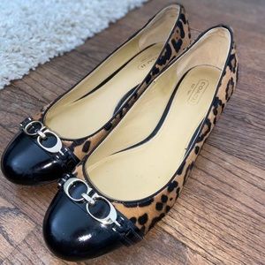 Cheetah Coach Heels